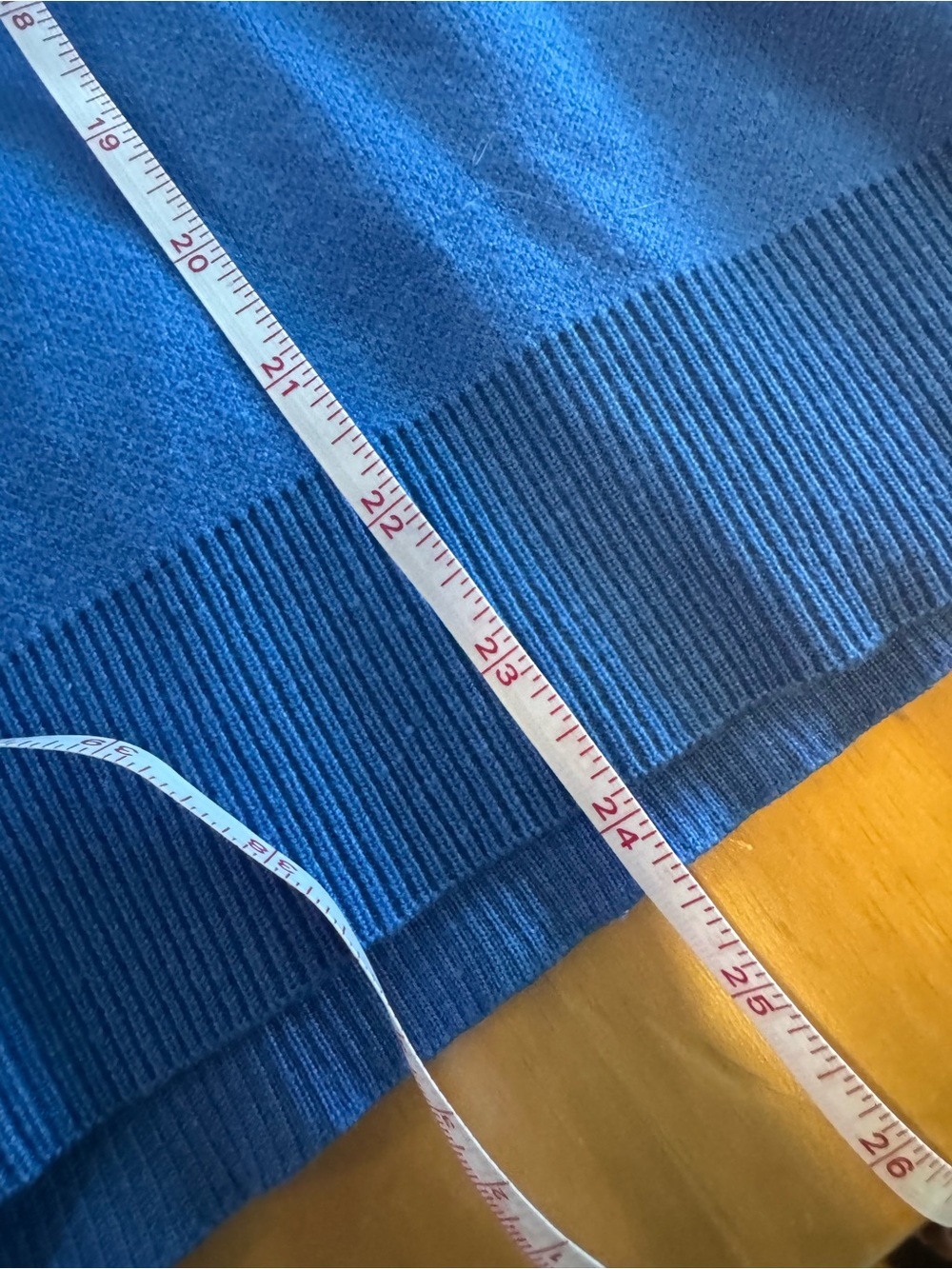Vintage-Inspired Blue Button-Front Cardigan Sweater - Picture 5 of 5